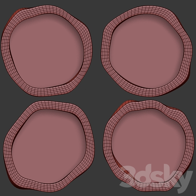 Collection of slab mirrors. 3DS Max Model - thumbnail 5