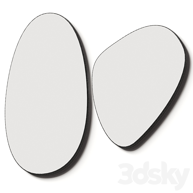 Connubia Calligaris Miro Mirrors 3DSMax File - thumbnail 2