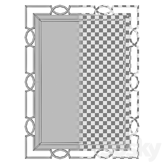 Criteria Metal Mirror 363-321 3DSMax File - thumbnail 3