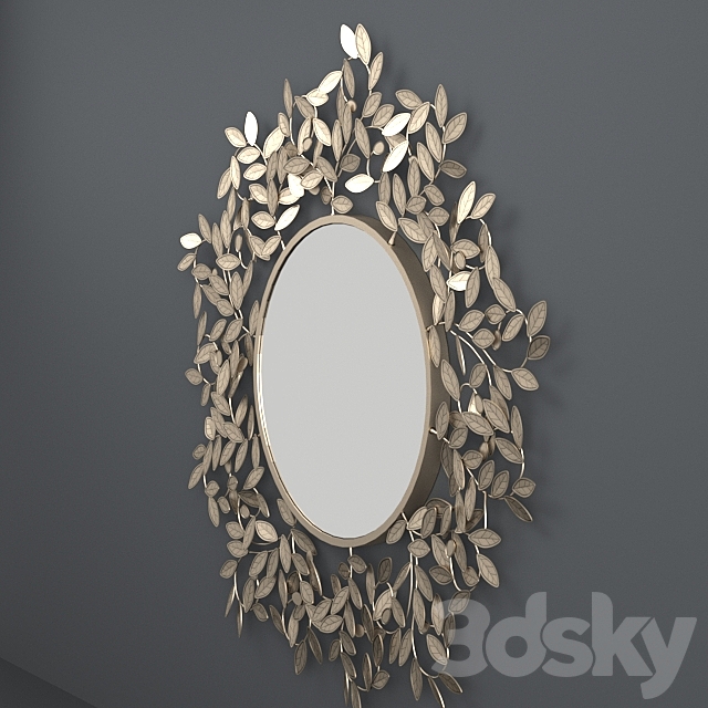 Dantone Leaf Mirror 3DSMax File - thumbnail 2