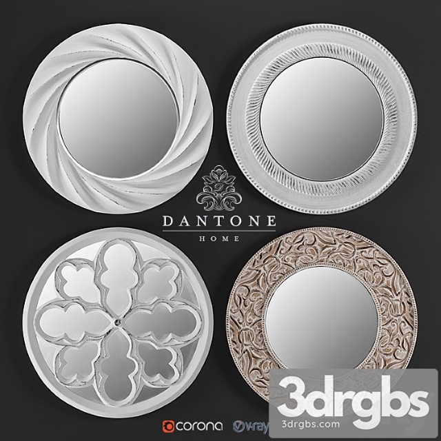 Dantone round mirror 3dsmax Download - thumbnail 1