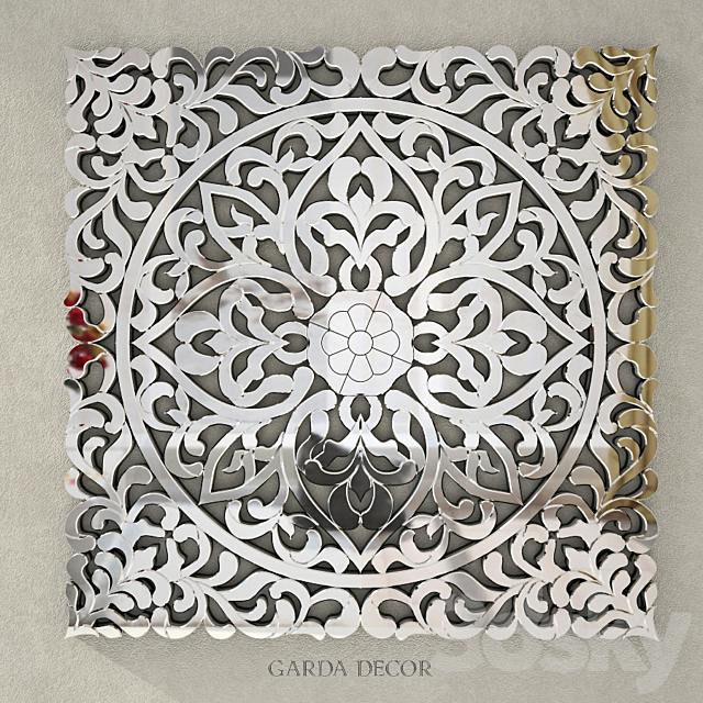 Decorative mirror Garda Decor 3DSMax File - thumbnail 1