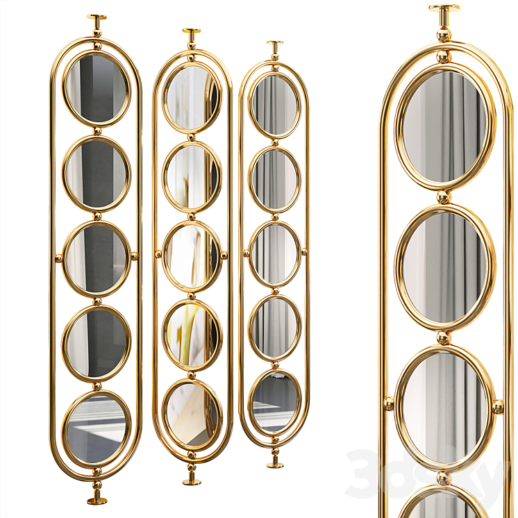 Decorative partition 126 3DS Max Model - thumbnail 1