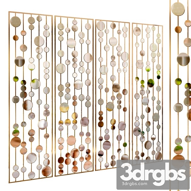 Decorative partition 33 3dsmax Download - thumbnail 1