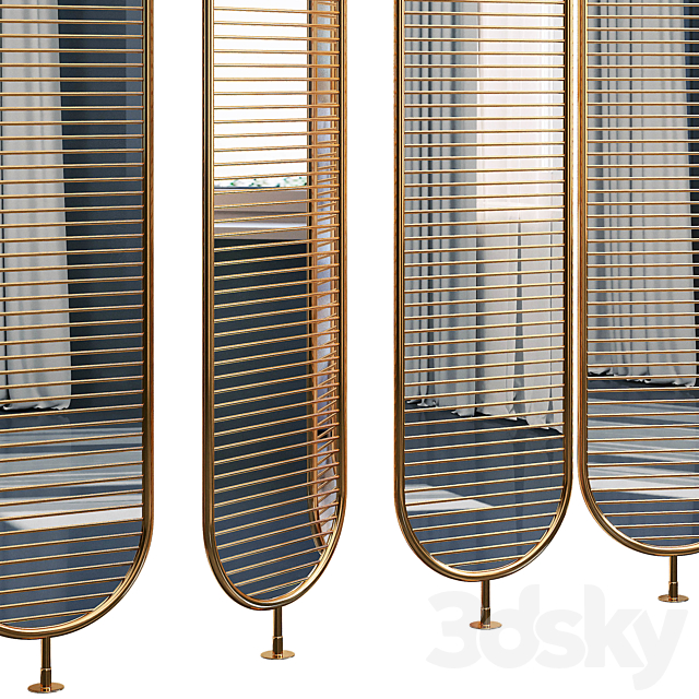 Decorative partition 61 3DSMax File - thumbnail 3