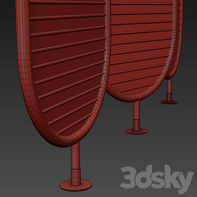 Decorative partition 61 3DSMax File - thumbnail 5