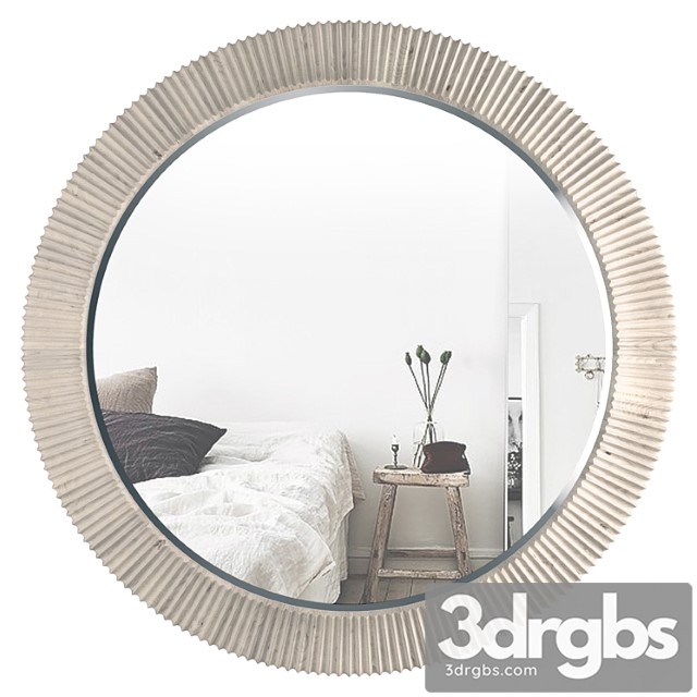 East hampton round mirror 395-333 3dsmax Download - thumbnail 1