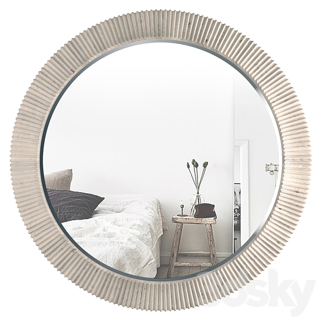 East Hampton Round Mirror 395-333 3DSMax File - thumbnail 1