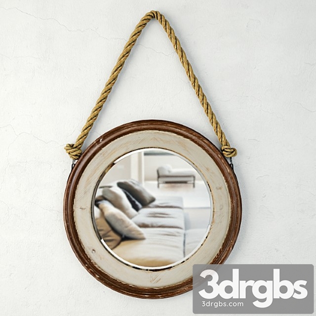 Eaton Wall Mirror 3dsmax Download - thumbnail 1