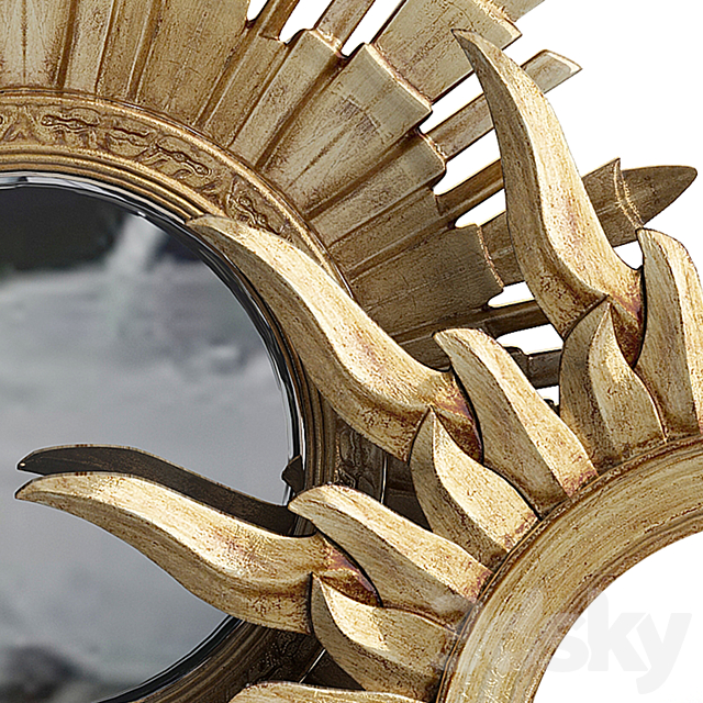 Eichholtz MIRROR BAHIA and MIRROR SULTAN 3DSMax File - thumbnail 3