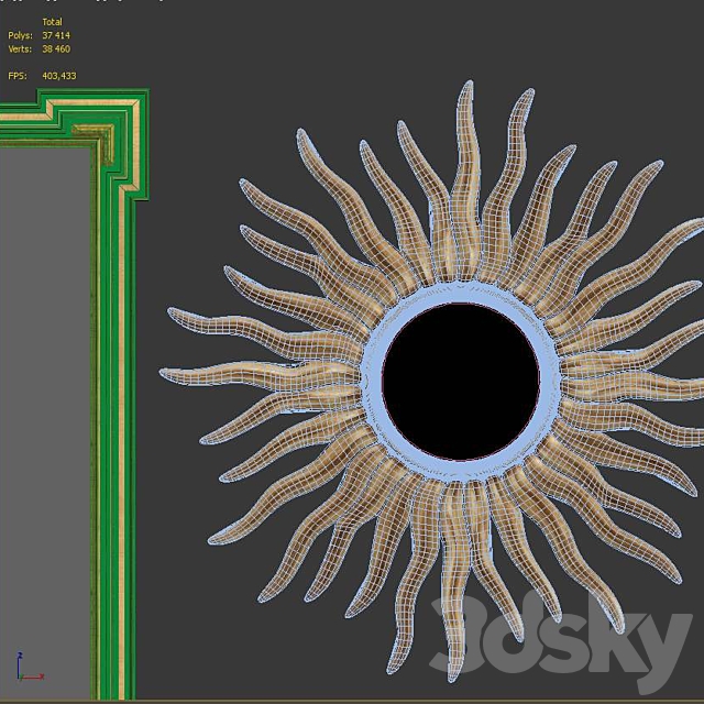 Eichholtz MIRROR COLLECTION 2 3DSMax File - thumbnail 4