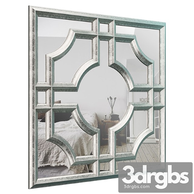 Elmwood accent mirror 3dsmax Download - thumbnail 1