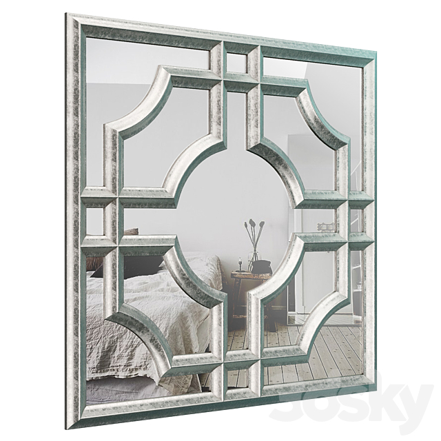 Elmwood Accent Mirror 3DSMax File - thumbnail 1