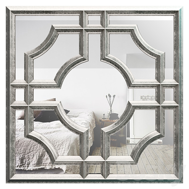 Elmwood Accent Mirror 3DSMax File - thumbnail 2