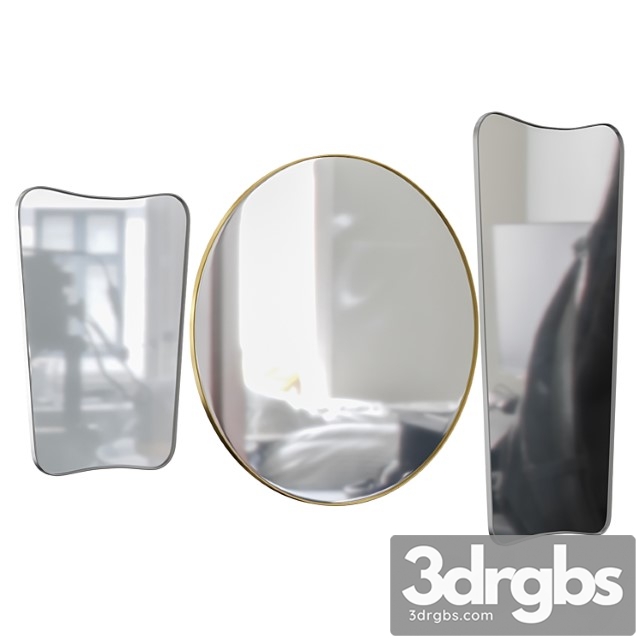 Fa 33 wall mirror 3dsmax Download - thumbnail 1