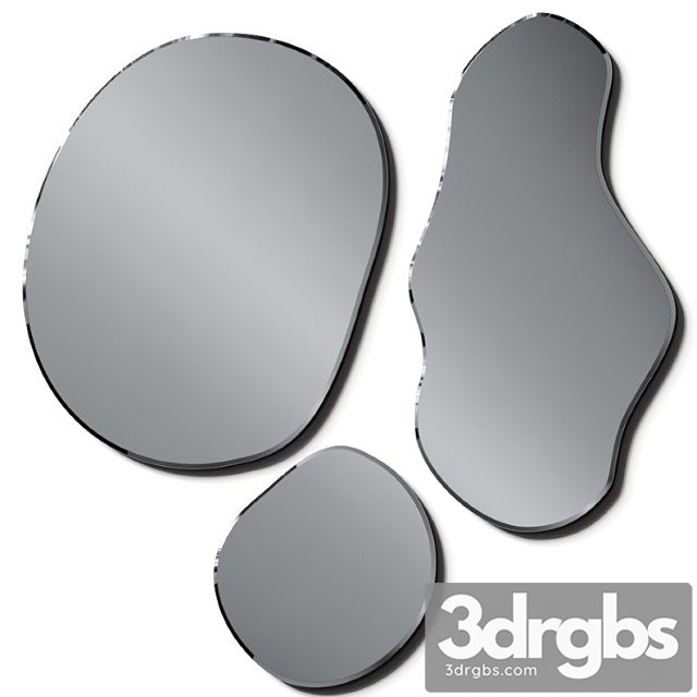 Ferm living pond wall mirrors - thumbnail 1