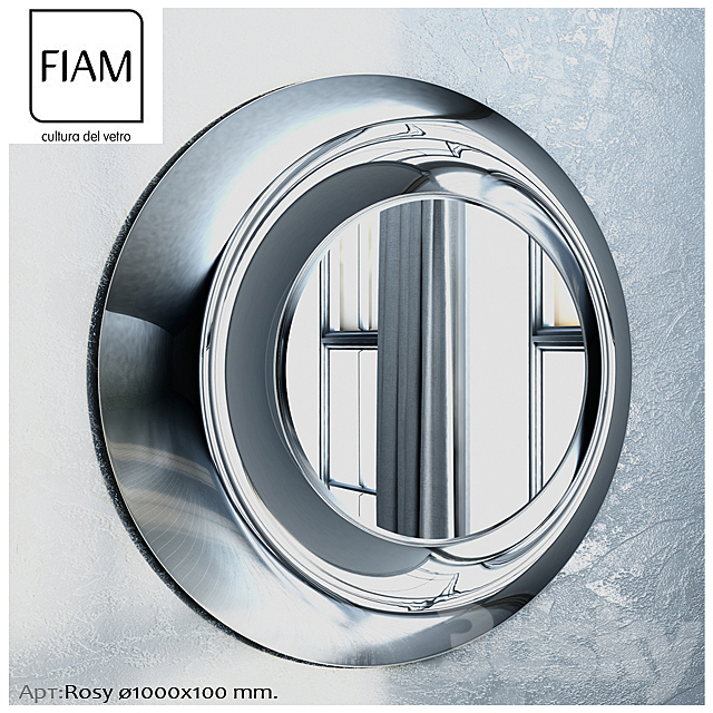 FIAM Mirror – Rosy design Massimiliano e Doriana Fuksas 3DSMax File - thumbnail 1