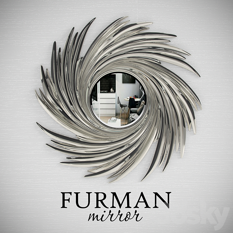 Furman mirror 3DS Max - thumbnail 1