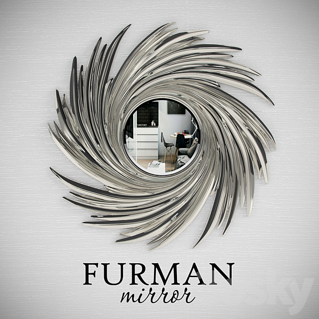 Furman mirror 3DSMax File - thumbnail 1