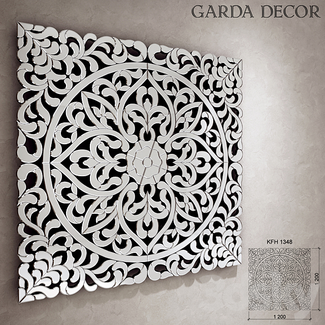 Garda Decor Mirror KFH 1348 3DSMax File - thumbnail 1