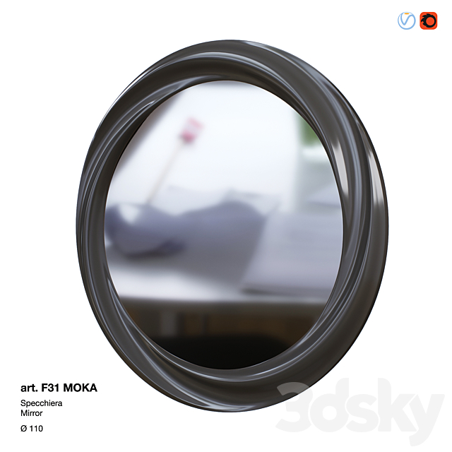 Giorgiocasa – art. F31 MOKA 3DSMax File - thumbnail 1