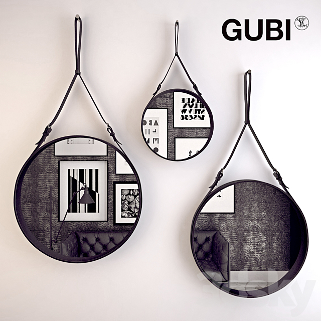 Gubi Adnet Mirror 3DSMax File - thumbnail 1