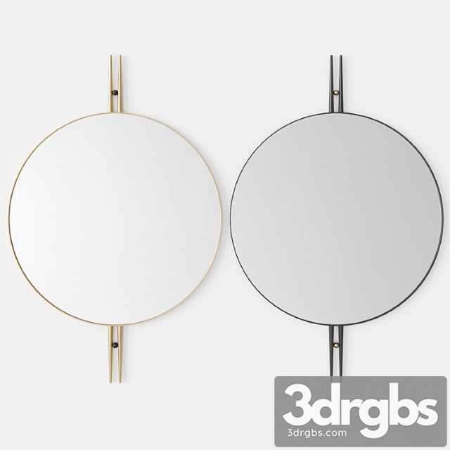 Gubi ioi wall mirror �80 by gam fratesi - thumbnail 1