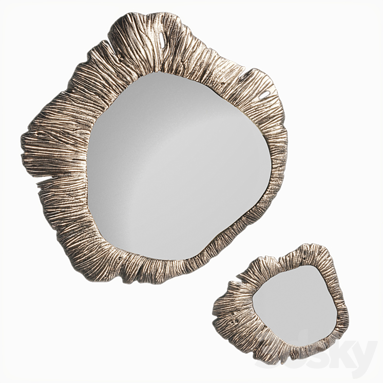 Handmade mirror CHARM Vetvi store 3DS Max Model - thumbnail 1