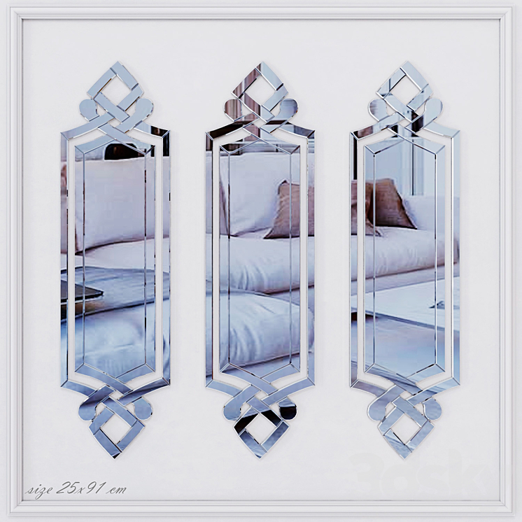 HPDecor – Mirror Castle 3DS Max - thumbnail 1