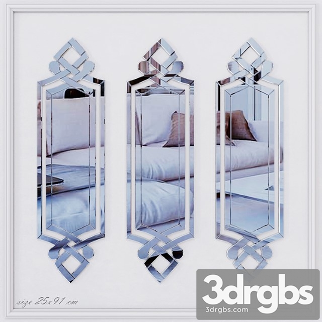 Hpdecor – mirror castle 3dsmax Download - thumbnail 1