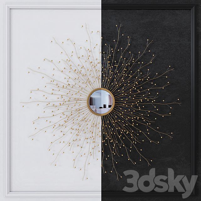 HPDecor – Mirror Tree Mirror 3DSMax File - thumbnail 2