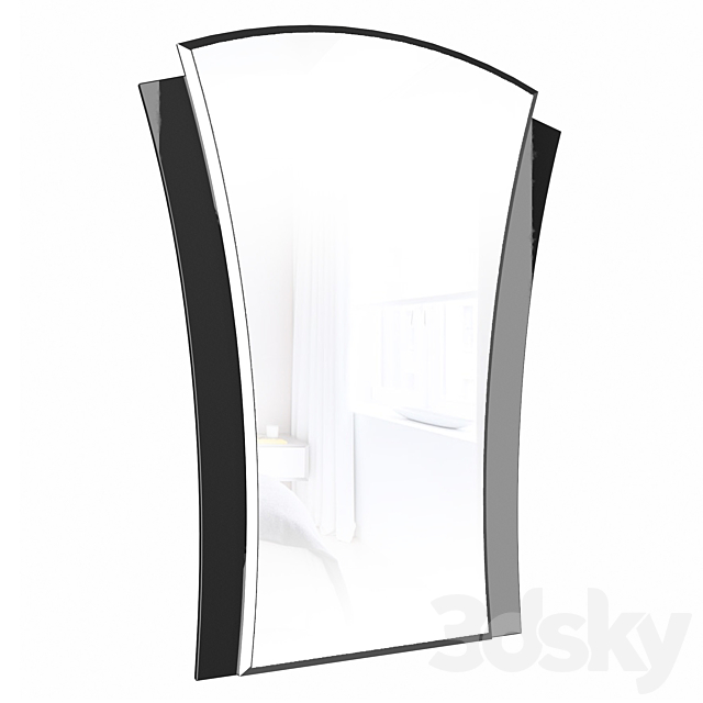 Humberwood wall mirror 3DS Max Model - thumbnail 2