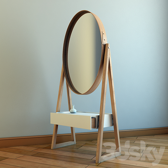 Iona Cheval Mirror 3DSMax File - thumbnail 1