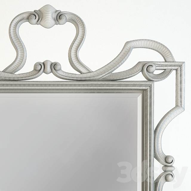 KING Silver Mirror 3DS Max Model - thumbnail 2