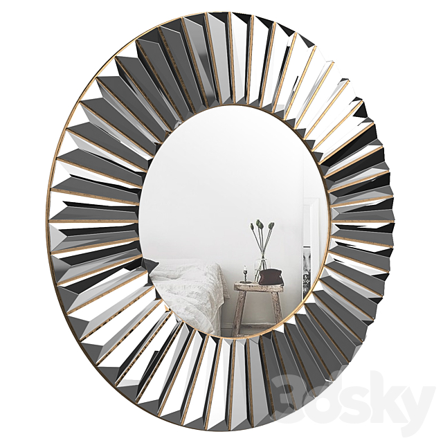 Kirwan Wall Mirror HMPT2625 3DSMax File - thumbnail 2