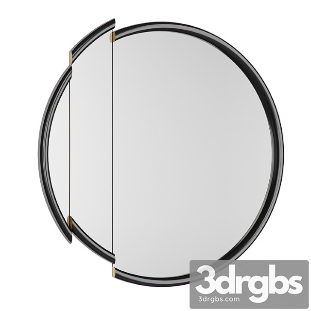 Lee Broom Split Mirror Round 3dsmax Download - thumbnail 1