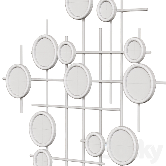 Lehome M158 Mirror Panel 3DSMax File - thumbnail 6