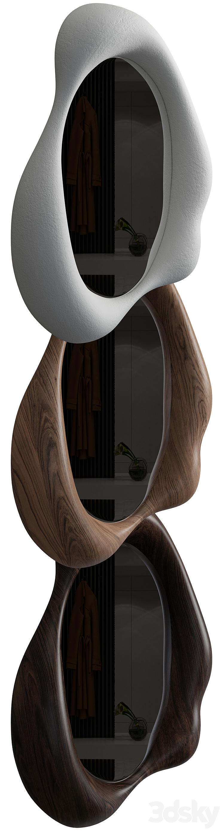 Lemieux et Cie Amorphous Mirror 3DS Max Model - thumbnail 2