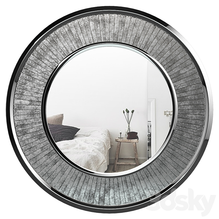 Liggett Decorative Wall Accent Mirror W000763608 3DS Max - thumbnail 2