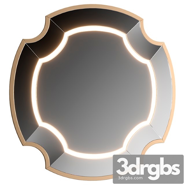 Longhi graydon light mirror 3dsmax Download - thumbnail 1