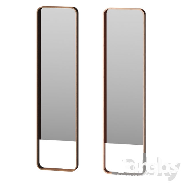 Loop floor mirror by case furniture - thumbnail 1