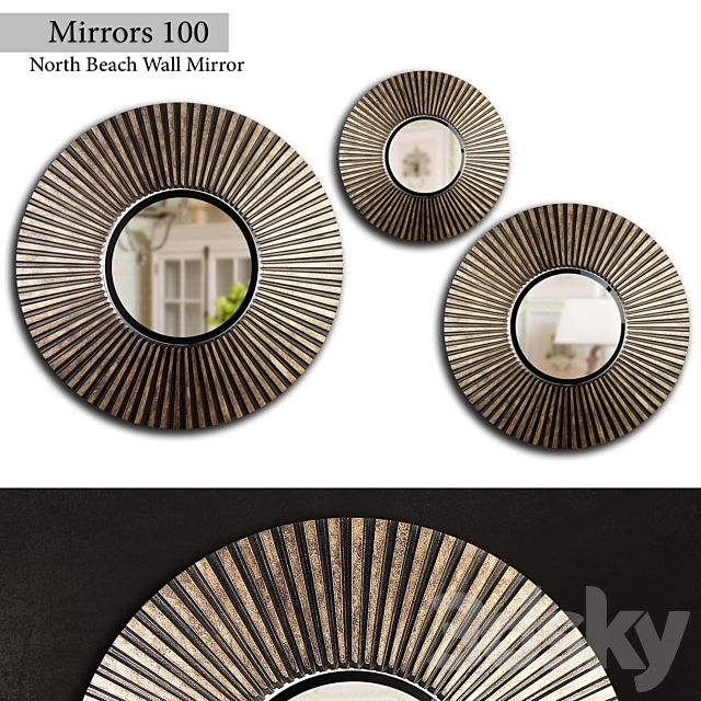 Mirror 100 3DSMax File - thumbnail 1