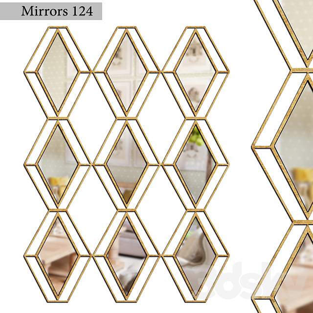 Mirror 124 3DSMax File - thumbnail 1