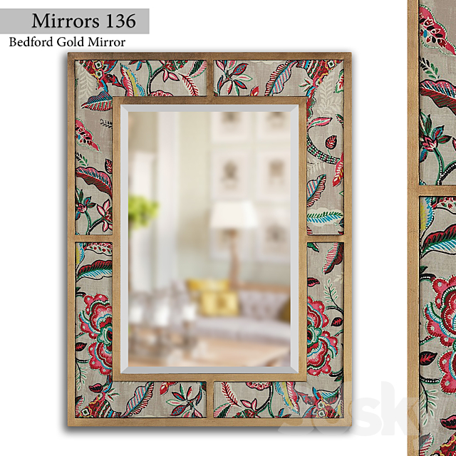 Mirror 136 3DS Max Model - thumbnail 2