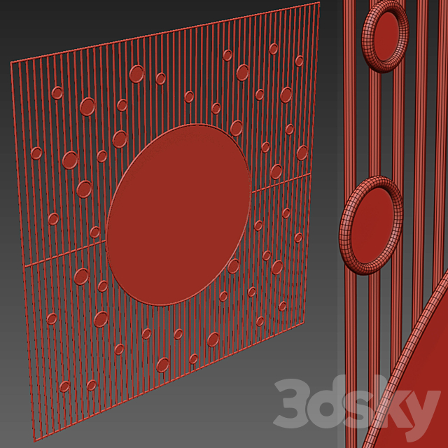 Mirror 149 3DS Max Model - thumbnail 3