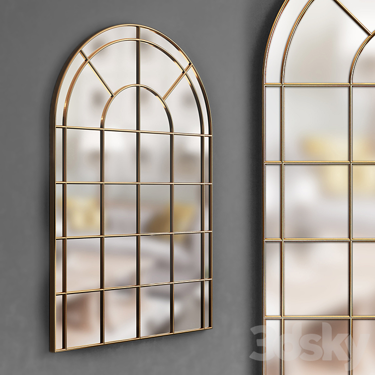 Mirror 223 3DS Max - thumbnail 1