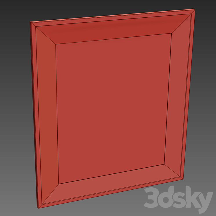 Mirror 238 3DS Max Model - thumbnail 2