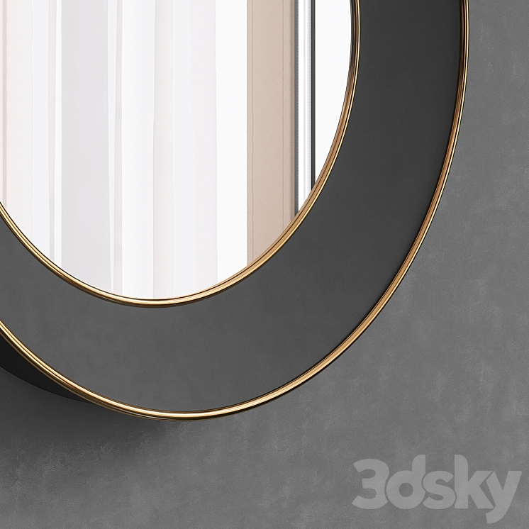 Mirror 355 3DS Max Model - thumbnail 2