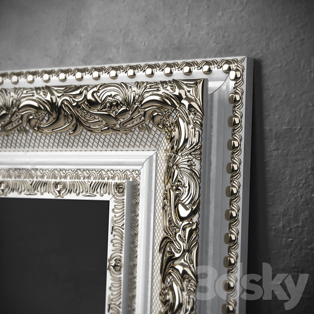 Mirror (baguette art.BR 1034) 3DS Max Model - thumbnail 2