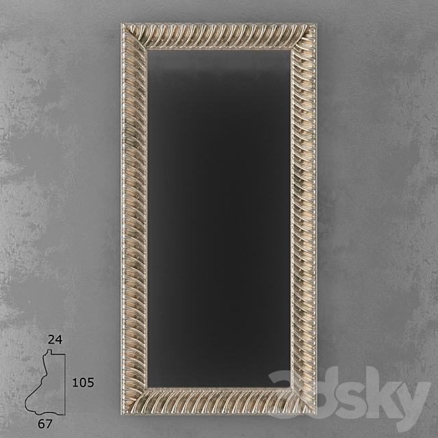 Mirror (baguette art.TL2426-3020) 3DSMax File - thumbnail 1